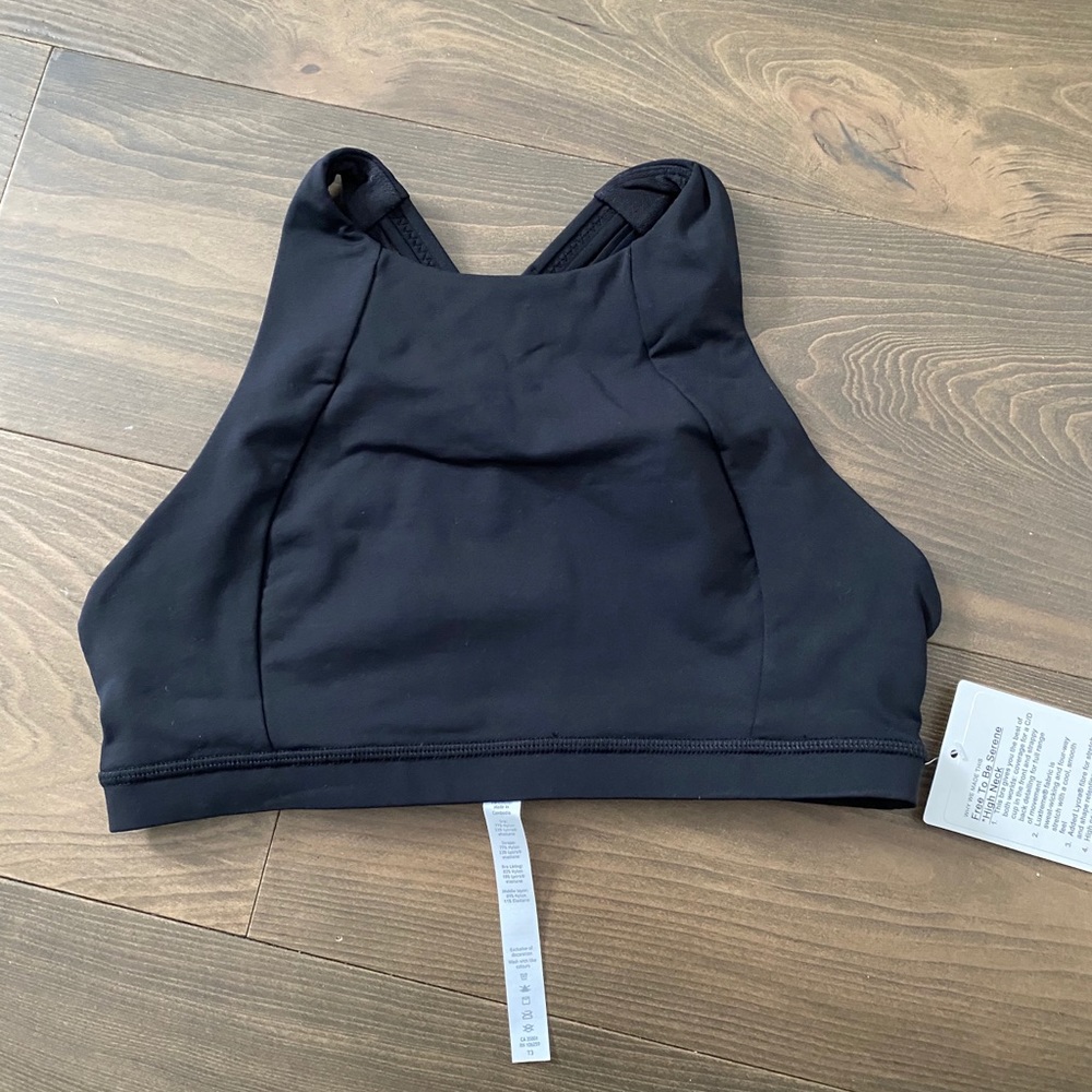 Free to be serene high neck c/d cup bra